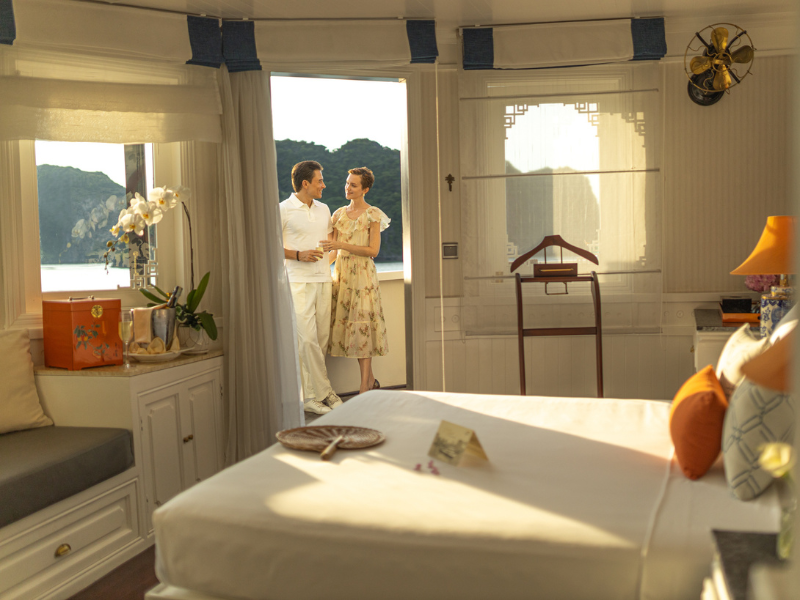 The luxury Au Co cruise 2 days on Halong Bay