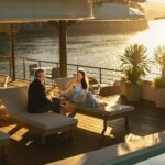 Bhaya Soul outdoor lounge, Halong Bay