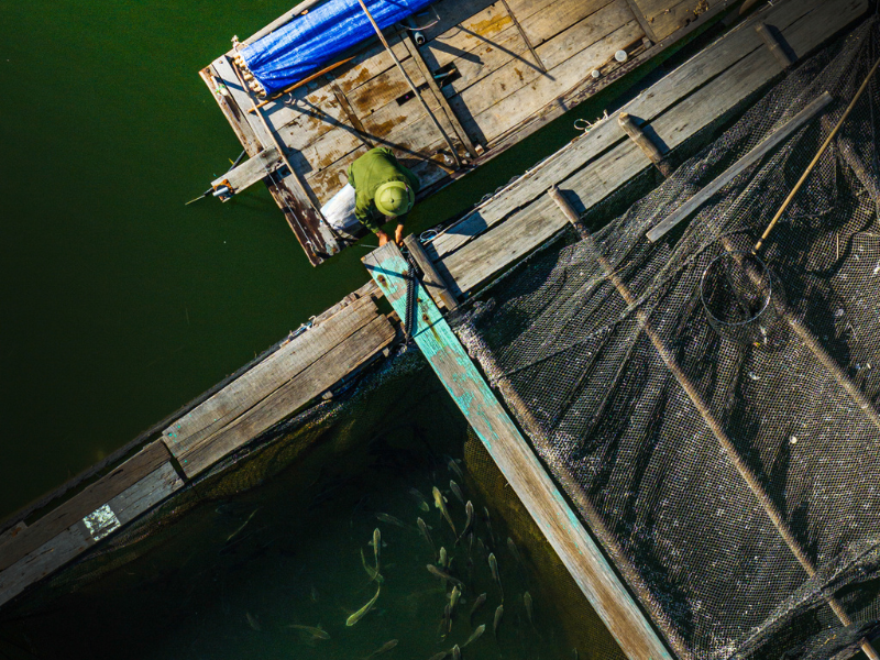 Cua Van Fishing village Halong Bay