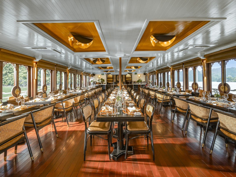 The luxury Au Co cruise 2 days on Halong Bay