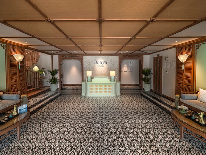 Reception area of Bhaya Soul, Halong Bay