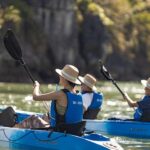 Kayaking in Ho Ba Ham area, Halong Bay