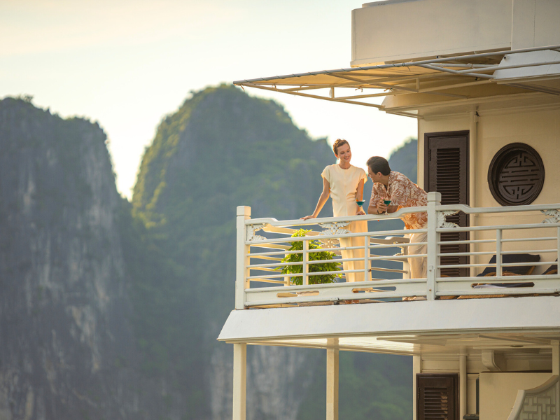 The Au Co 3 days cruise Halong bay Lan Ha Bay