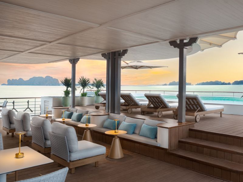 Bhaya Soul outdoor lounge